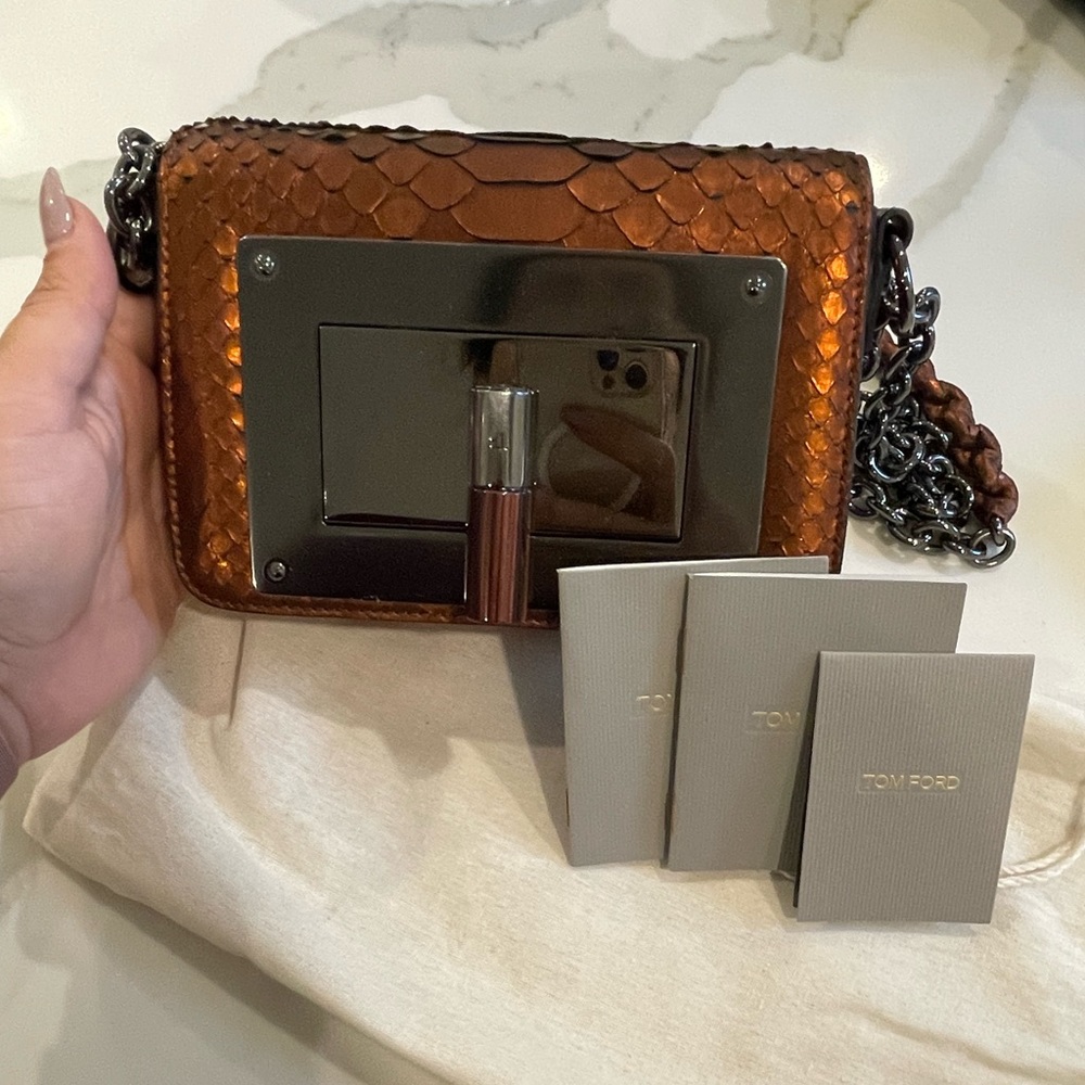 tom ford natalia python bag super rare
